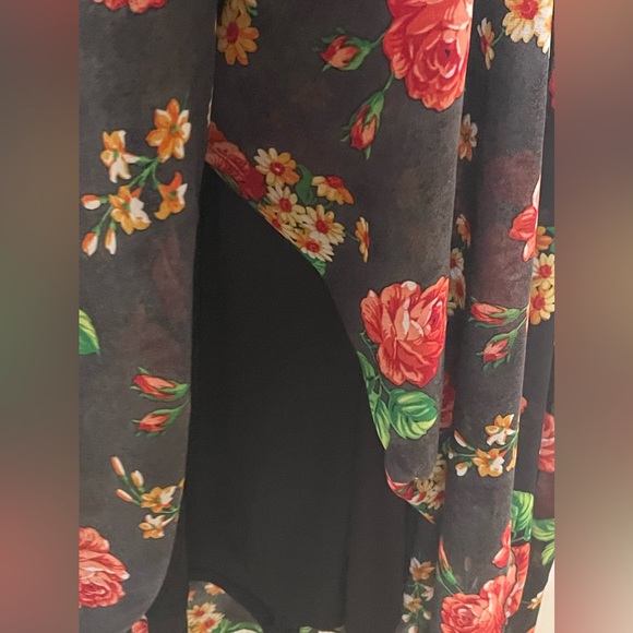 LuLaRoe Floral Print Maxi Skirt - Picture 6 of 13